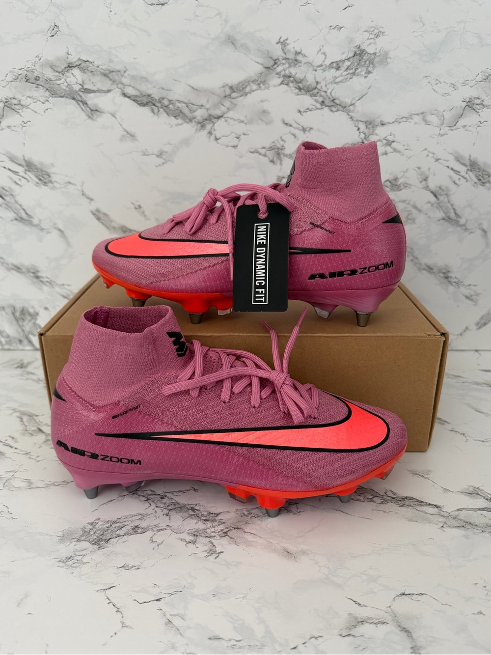 Nike Mercurial Superfly 10 Elite SG Soccer Cleats FQ8342 Men Sz 6/Women Size 7.5